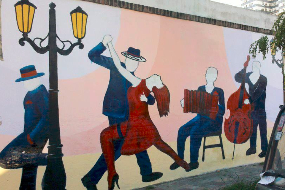 Mural nº 2 Barrio de Tango