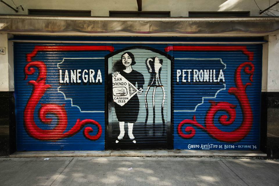 Mural nº52 La Negra Petronila