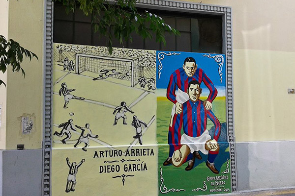 Mural nº55 Arturo Arrieta y Diego García