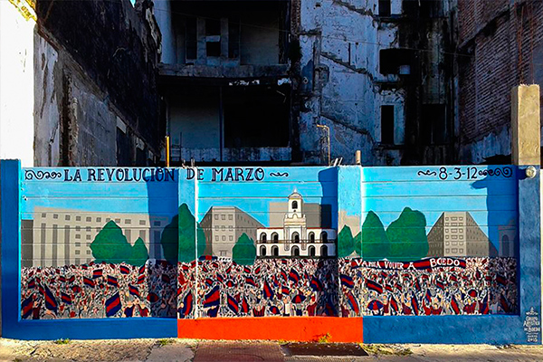 Mural N°62 La Revolución de Marzo